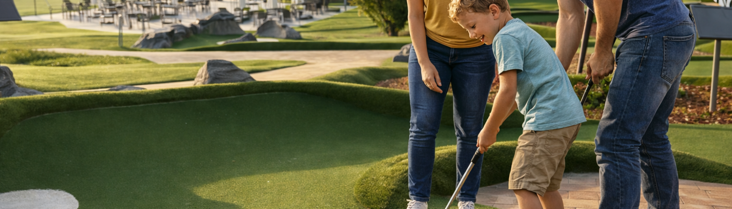 Adventuregolf am Flugplatz