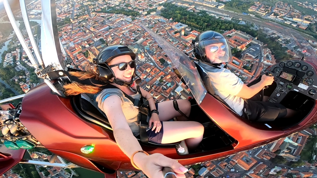 Tragschrauber Rundflug über Regensburg
