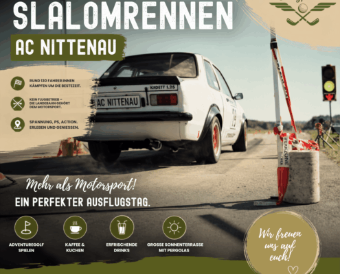 Slalomrennen des AC Nittenau am Flugplatz Nittenau-Bruck